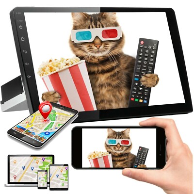 200W Android 10.0 10.1inch Single 1DIN Car Stereo WIFI GPS NAVI Mirror Link