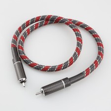 Hifi Audio Digital Coaxial Cable S.PDIF Connection Line Amplifier Single Cable
