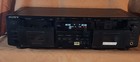 Sony stereo cassette deck model TC-WE435 LIGHTS UP — photo 2