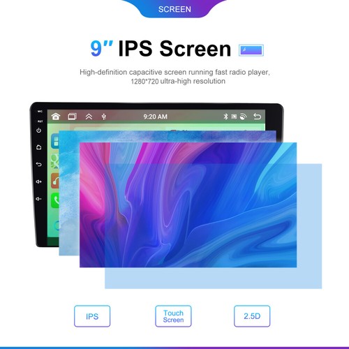 6+128G Android 13 Carplay Car Stereo GPS Navi Radio for 2015-2017 Toyota Camry - Foto 7 di 24