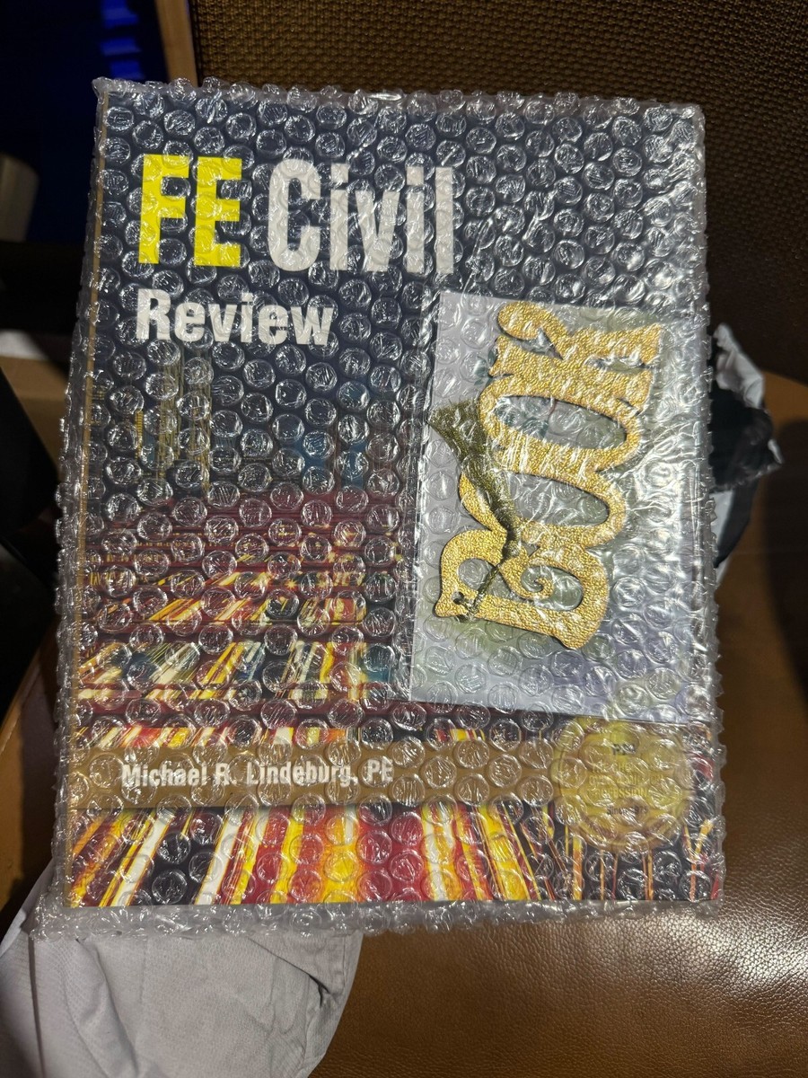 洋書 FE Civil Review Michael R. Lindeburg PPI FE Civil Review — Complete Topic Review by