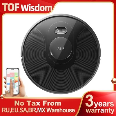 ABIR X8 Robot Vacuum Cleaner Laser System Zone Cleaning For Home Carpet Cleaning
