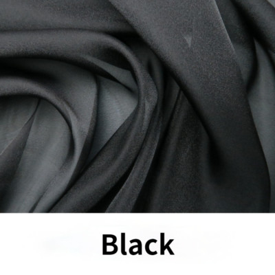 Glitter Chiffon Fabric Translucent Mesh Solid Cloth Craft Dress By Metre