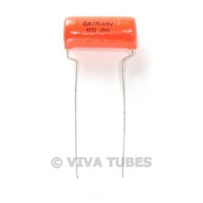 New Sprague 715P Orange Drop .047uF 600V 5 Poly Film Capacitor .047 uF 600 VDC