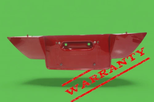 2008-2010 bmw 650i e64 CONVERTIBLE license plate trunk lid panel cover plastic