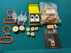 Wine  Corks Stoppers and accessories plus Openers Labels Handles 14 + pieces