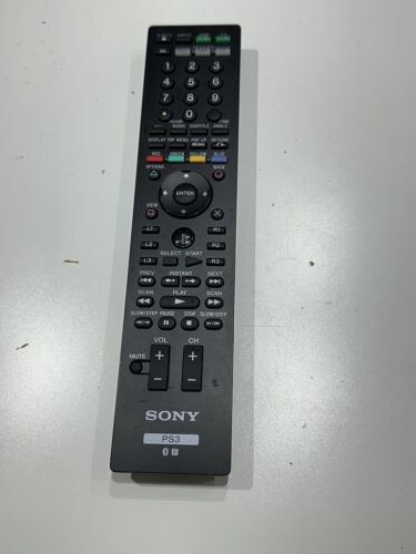 GENUINE SONY BD Remote - PS3 Control -CECH-ZRC1E - Bluray Official Playstation - Picture 1 of 6