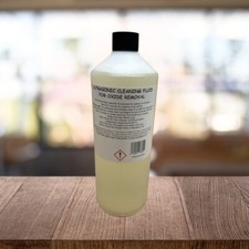 Ultrasonic Cleaning Fluid Oxide Rust Remover Cleaner 1 Ltr Dilutes Up to 1:10