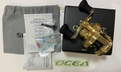 Shimano 15 OCEA CONQUEST 201-PG Baitcasting Reel for Jigging Shimano 15 OCEA CONQUEST 201-PG Baitcasting Reel for Jigging