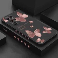 Case For Samsung Galaxy S24 S25 S22 S23 FE Ultra Plus Shockproof Silicone Cover