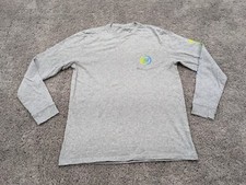 Vineyard Vines T Shirt Youth XL 18 Long Sleeve Gray Cotton Whale