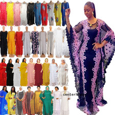 Dubai Abaya Ramadan Kaftan Women African Dashiki Evening Dress Party Robe Caftan