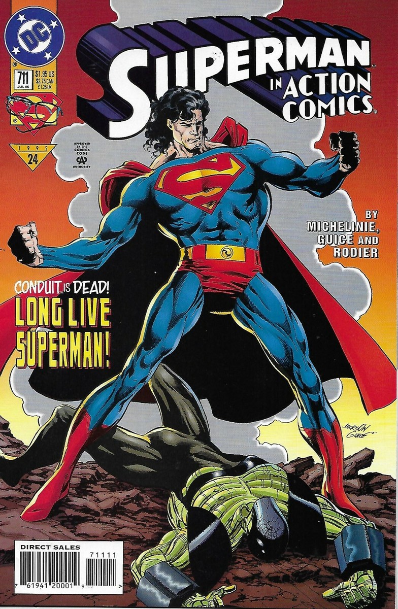 SUPERMAN コミック Superman Action Comics 711 Cover A First Print 1995 David