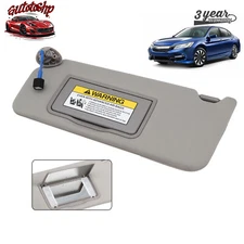 NEW Driver Side Sun-Visor Assembly Gray 83280T2FA52ZB For 2013-2017 Honda Accord