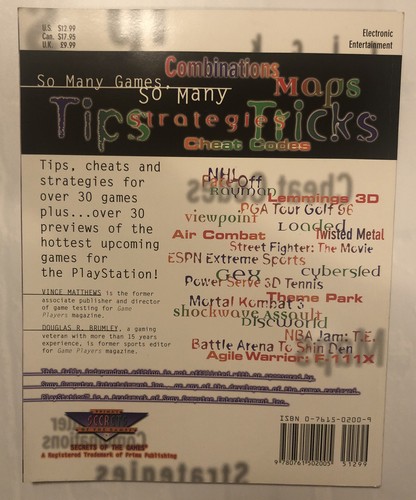 Playstation The Unauthorized Edition Volume 1 Prima Magazine Strategy Guide 1996 - Picture 4 of 12