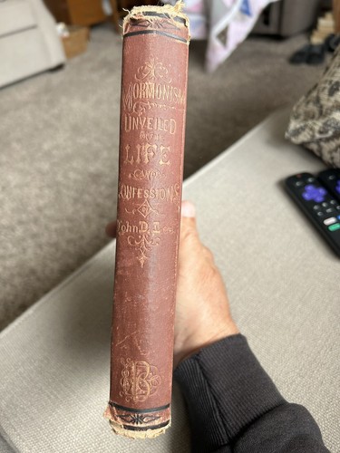 Mormonism Unveiled Or the Life & Confessions of the John D. Lee 1877 First Ed. - Picture 6 of 24