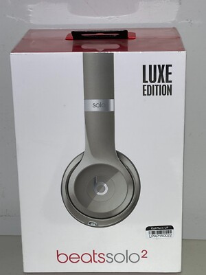Beats Solo 2 Solo2 Wired On-Ear Headphones Luxe Edition Headband