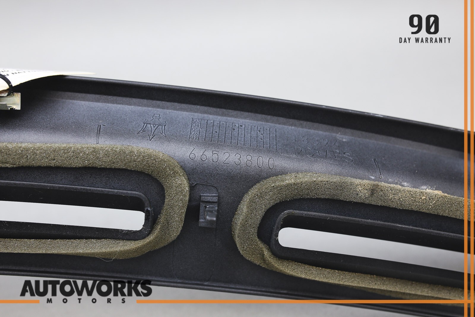 03-13 Maserati Quattroporte M139 Cowl Vent Dash Defroster Panel 66523800 OEM