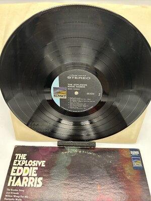 Eddie Harris The Explosive Eddie Harris Vinyl LP Sunset Records