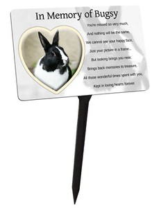 rabbit memorial plaques