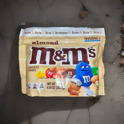 243,8g Packung Mandelgeschmack M&Ms MNMs m und ms American Chocolate Candy Sweets