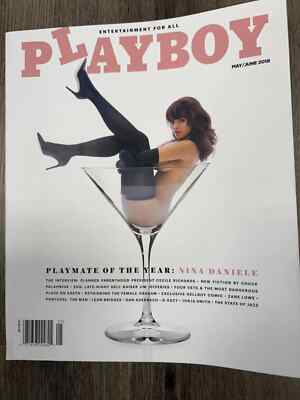 PLAYBOY MAY / JUNE 2018 PMOY NINA DANIELE EXCELLENT | eBay