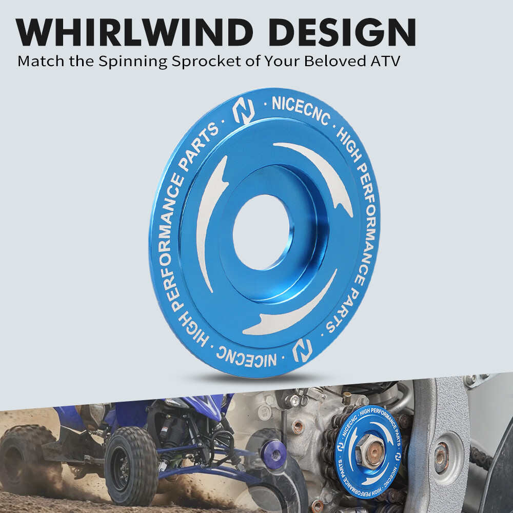 For Yamaha YFZ450R 20092023 NICECNC Sprocket Cover Guard Chain