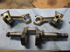 JOHN DEERE 425 CRANKSHAFT CRANK RODS PISTONS MIA12866 MIA12487 MIU11458 $623+ JD