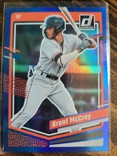 2023 Donruss Grant McCray Holo Blue #145 (RC)