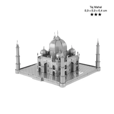 ZOYOKI Taj Mahal - 3D Laser Metall Puzzle Konstruktionsspielzeug Bausatz Beschäftigung