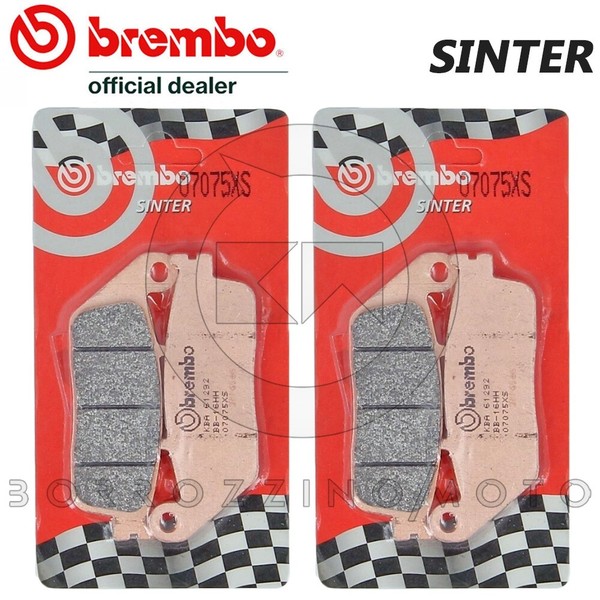 4 BremsbelÄGe Vorderer Brembo Sinterisiert Kymco Xciting R-ABS 500 2011-image