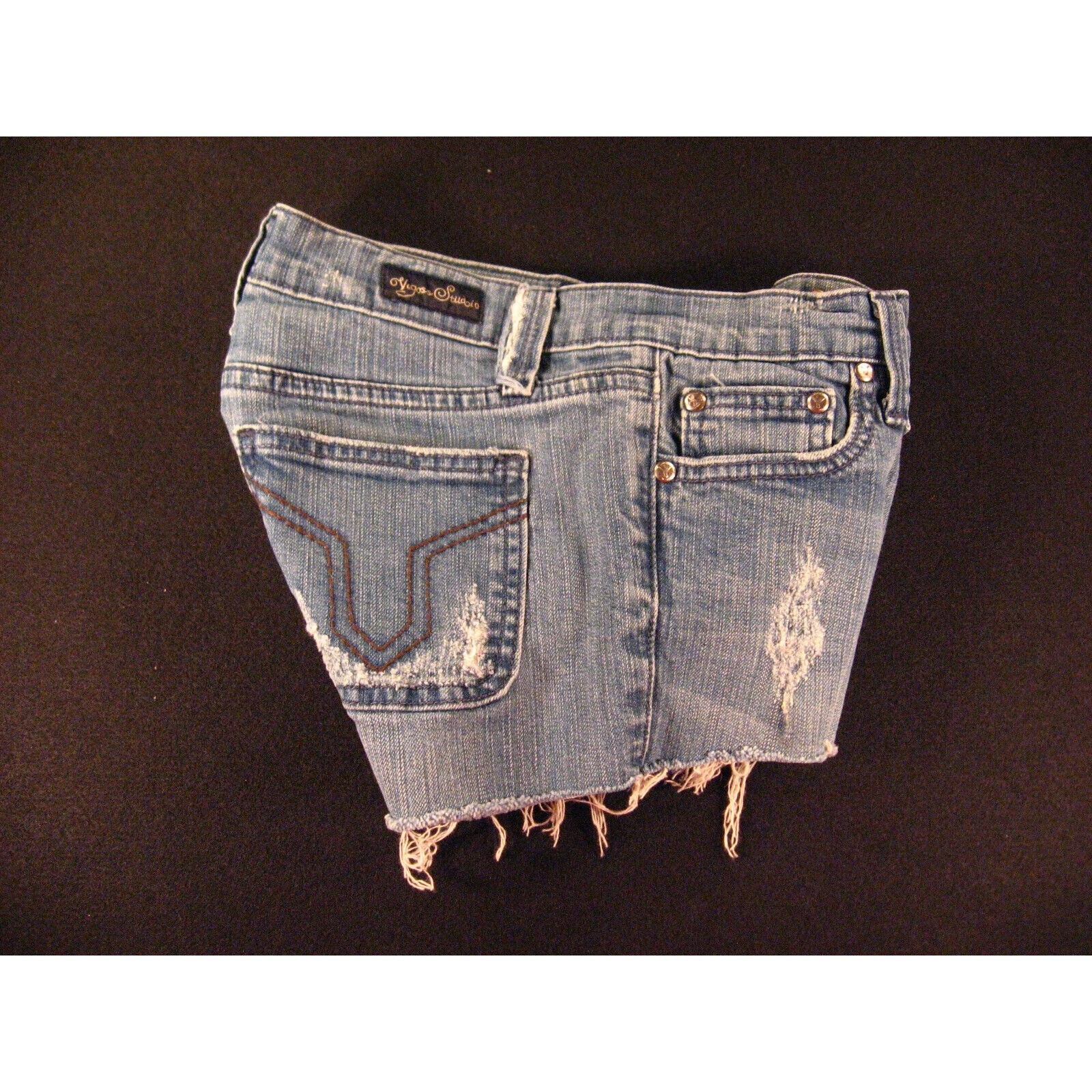 Vigoss Studio W 26 CUTOFF JEANS SHORTS Cut Off Daisy Dukes Juniors