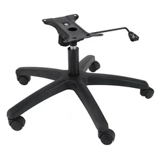 28" Office Gaming Chair Metal Base Replacement with Bottom Plate Stand Cylinder
