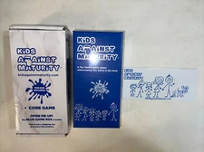 Kids Against Maturity Core Card Family Game 600 Cards Magnet Sticker NEW SEALED