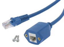 CAT5e RJ45 M/F Ethernet Network Screw Panel M...