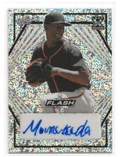 Manuel Mercedes Leaf Flash Autograph BA-MM1 Highly Touted Giants Prospect