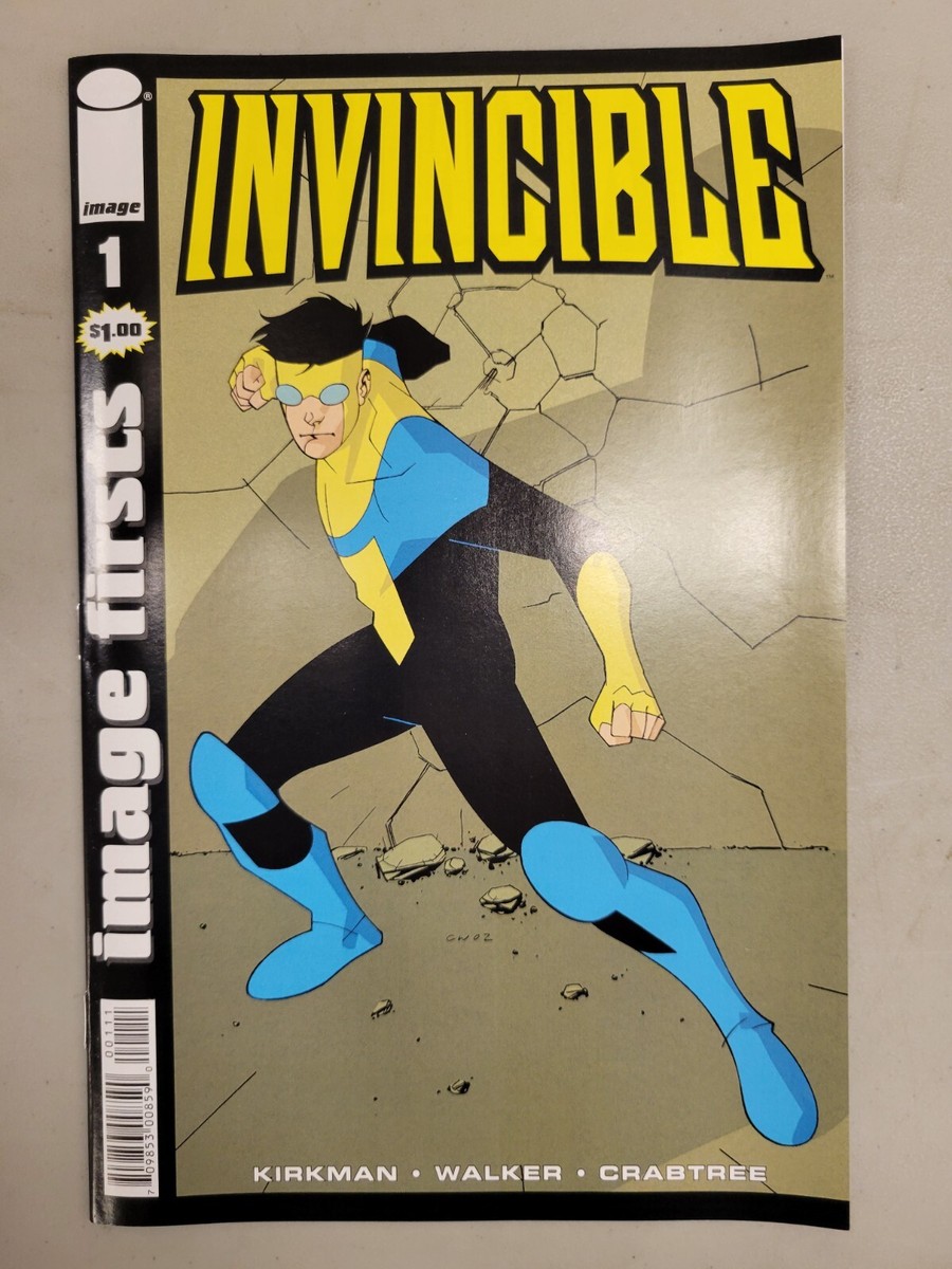 Invincible #1 エクスクルーシブ表紙 アメコミリーフ INVINCIBLE 1 REPRINT AMAZON PRIME IMAGE FIRSTS KIRKMAN WALKER