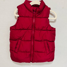 Old Navy Dark Rose Colored Vest  Sz 3T  EUC