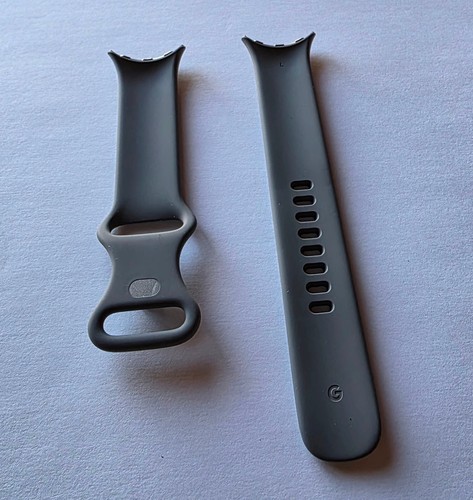 Bracelet actif Google Pixel Watch 41 mm GA03266 NEUF OEM CHARBON en vrac emballage - Photo 5 sur 11