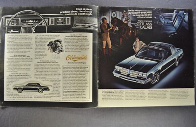 1982 Oldsmobile Brochure Cutlass Supreme Cruiser Wagon Nice