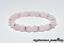 miniature 2 - Natural Rose Quartz Bracelet Fertility Pregnancy Gemstone Healing Stone Reiki UK