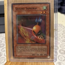 Yu-Gi-Oh! - Sasuke Samurai (PGD-015) - Pharaonic Guardian - 1st Edition - Super Rare