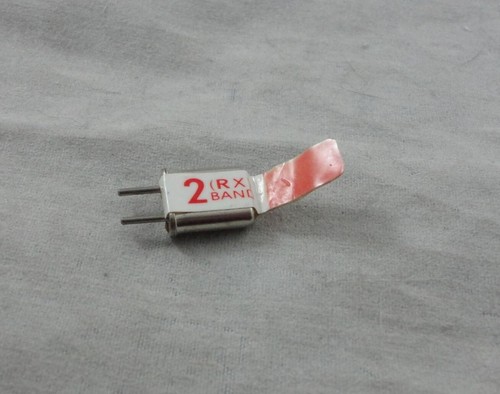 Team Associated 27Mhz AM Receiver Crystal 27.045Mhz Red US CH2 Channel 2