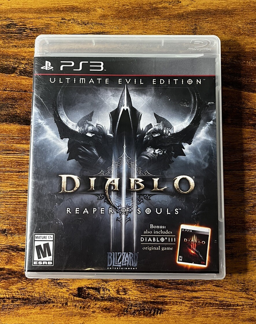 Diablo III (3) Reaper Of Souls - Ultimate Evil Edition - Sony PS3 - PAL Diablo III (3) Reaper Of Souls - Ultimate Evil Edition - Sony PS3 - PAL