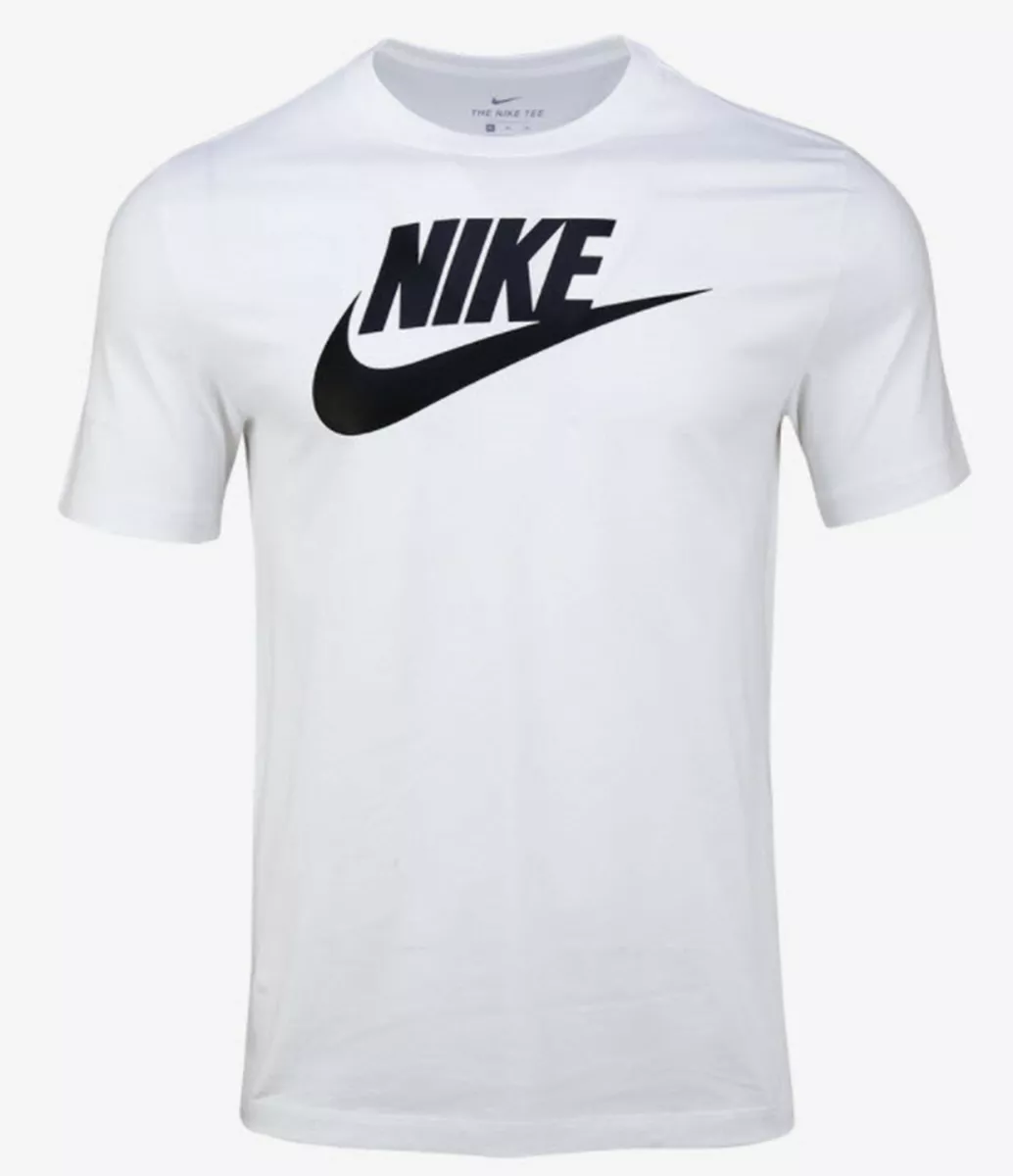 Nike Men NSW Futura Icon S/S Running Shirts White Jersey Tee Shirt  AR5005-101