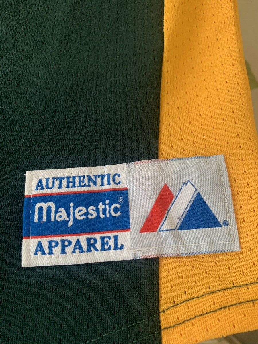 Vintage Green Bay Packers Baseball Jersey Made In USA By