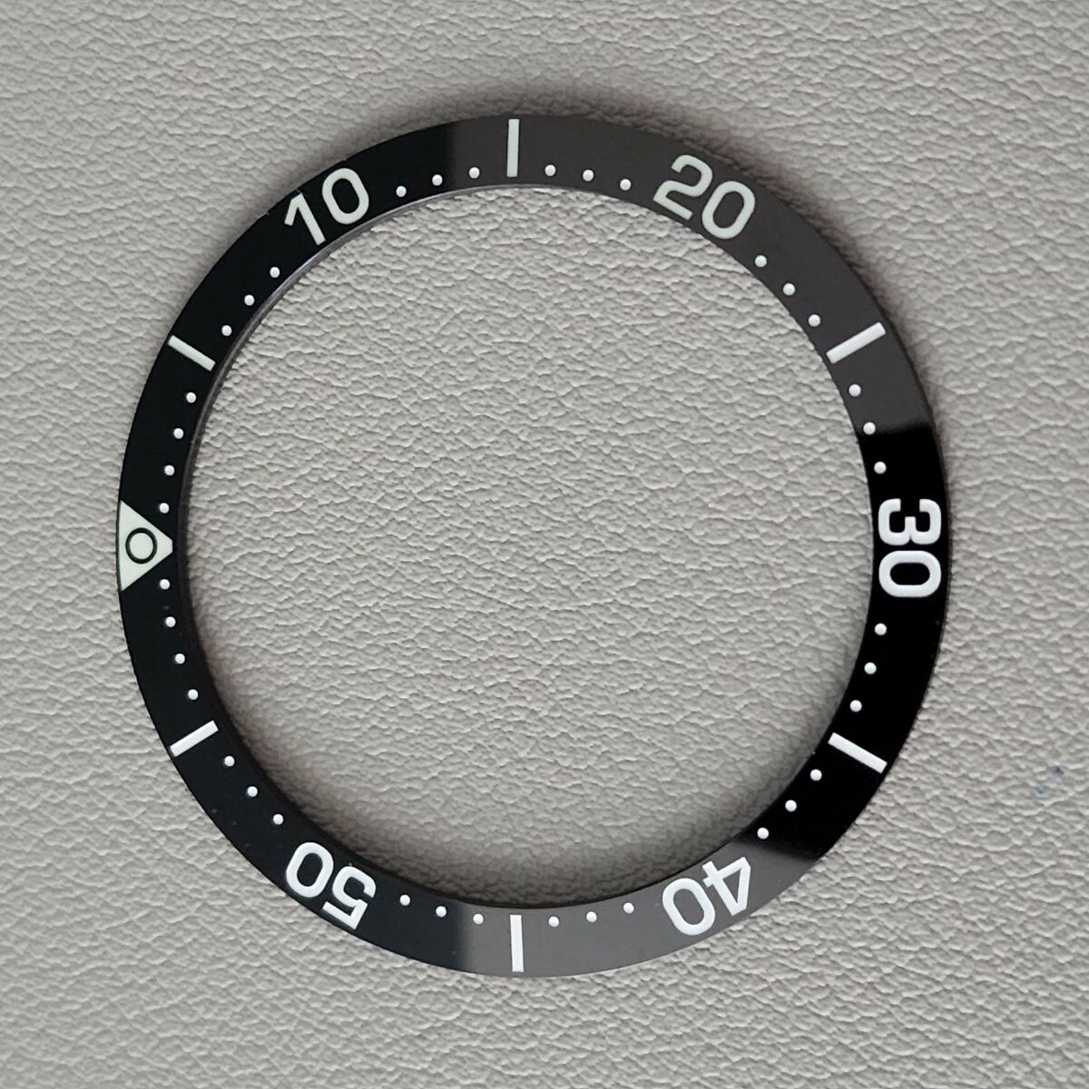 SEIKO SKX007 SKX009 CERAMIC Bezel Insert Black SKX (LX style SEIKO SKX007 SKX009 CERAMIC Bezel Insert Black SKX (LX style