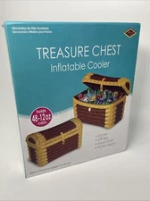 Beistle Inflatable Treasure Chest Cooler 17" x 24" 50988 New In Box
