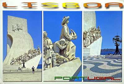 AK Portugal Lissabon Padrão dos Descobrimentos Denkmal für die Entdeckungen