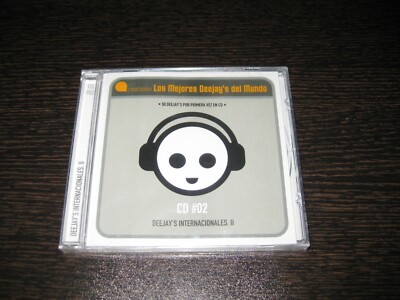 The Best DJs In The World CD DJs Internacional CD #02 Sealed New